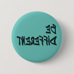 Be Different 2 Inch Round Button