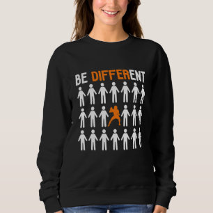Be Different American Football Player Sweatshirt