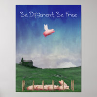 Be Different, Be Free Poster