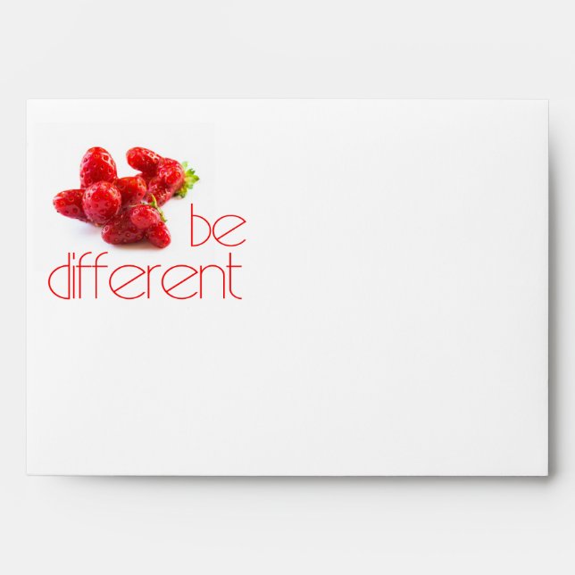 Be different envelope (Front)