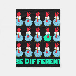 Be Different Fleece Blanket
