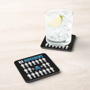 Be Different - Kawaii Anime Bodybuilding Workout Coaster