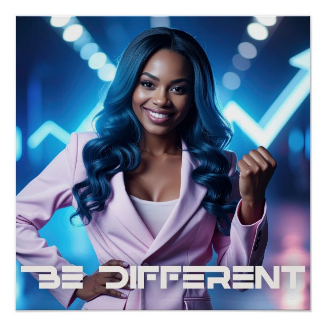 BE DIFFERENT POSTER (Front)