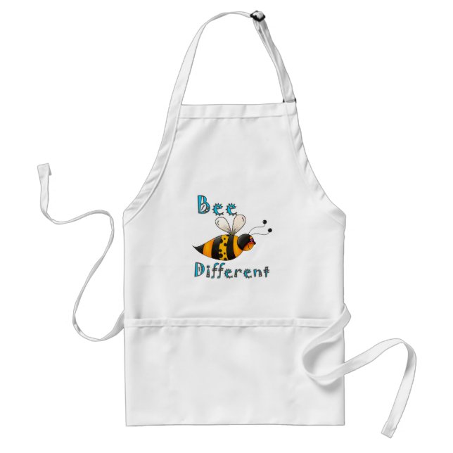 Be Different Spotted Bumble Bee Standard Apron (Front)