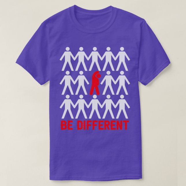 Be different T-Shirt (Design Front)