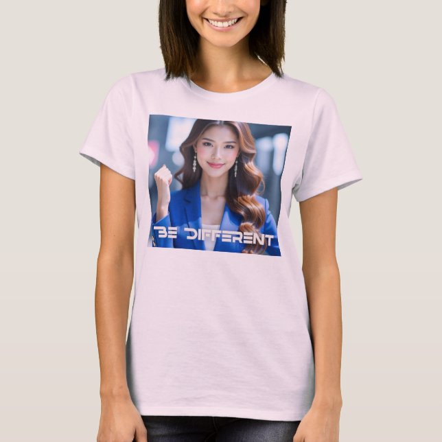 BE DIFFERENT - T-Shirt (Front)