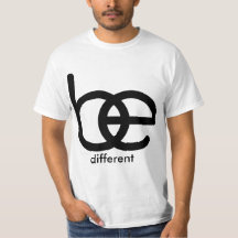 BE different Value T-Shirt Template