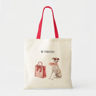 Be Fabulous Dog Bag Red Lips