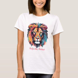 Be fearless, be kind - Womens Basic T-Shirt