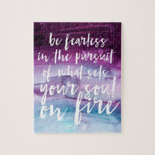 Be Fearless Jigsaw Puzzle