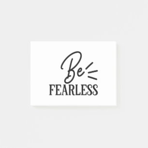 be fearless post-it notes