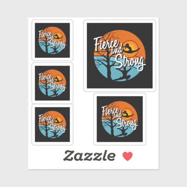 Be Fierce, Be Strong Women's Gymnastics (Sheet)