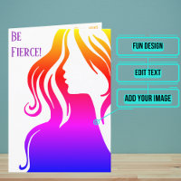 Be Fierce, It's Your Birthday Sentimental