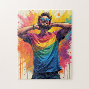 Be free and gay  jigsaw puzzle