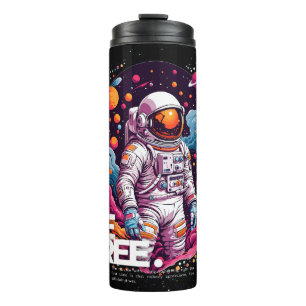 BE FREE Astronaut design Thermal Tumbler