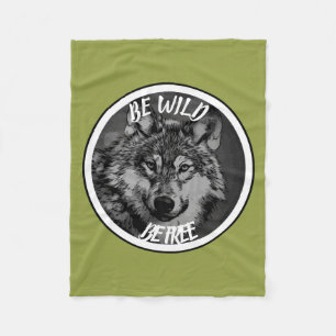 Be free! fleece blanket