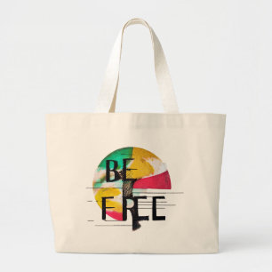 Be Free Large Tote Bag