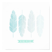 Be Free My Love. Nursery Decor.