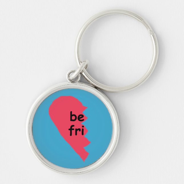 BE FRI keychain half (Front)