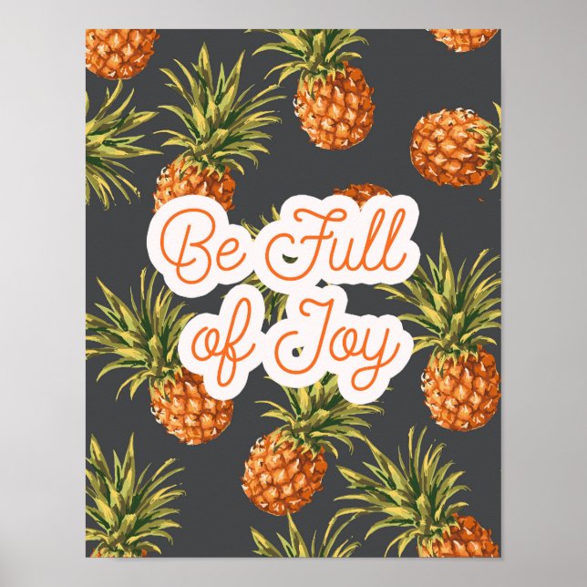 Be Full of Joy Poster (Front)