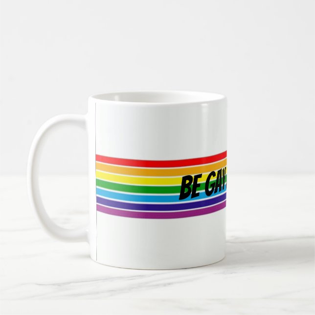 Be gay do crimes coffee mug (Left)