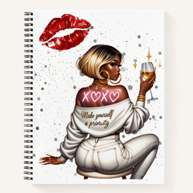 Be good to yourself sketchbook notebook (Front)