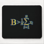 Be Greater Than Average - Math Quotes  Mouse Pad<br><div class="desc">Be Greater Than Average - Math Quotes</div>