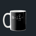 Be Greater than Average Mathematic Formula Coffee Mug<br><div class="desc">Be Greater than Average Mathematic Formula</div>
