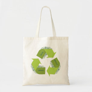 Be Green. Reuse, reduce, recycle Tote Bag