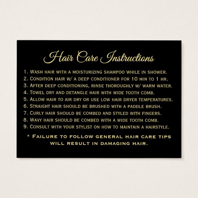 BE-Hair-Care-Instructions (Back)