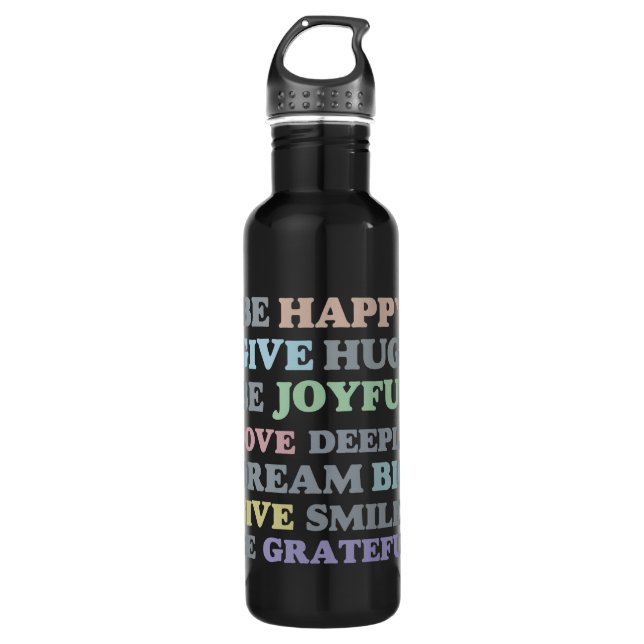 Be Happy 710 Ml Water Bottle (Front)
