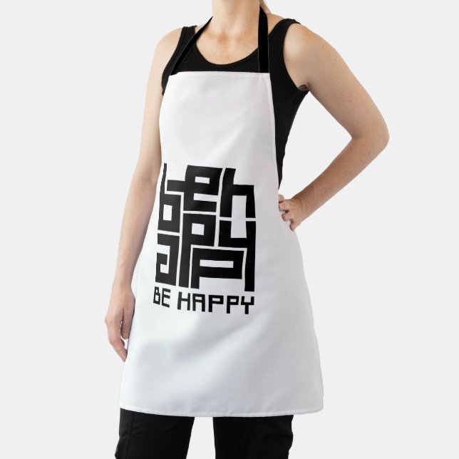 Be happy apron (Insitu)