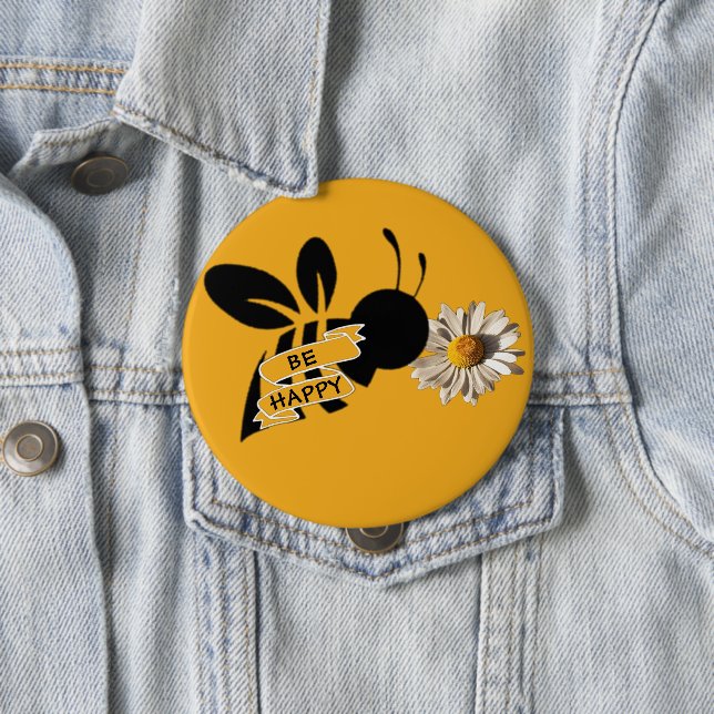 BE HAPPY Button (In Situ)