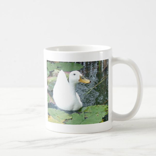 Be Happy Duck Coffee Mug (Right)