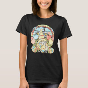Be Happy Dy Gnome Christian Easter Day Easter Bunn T-Shirt
