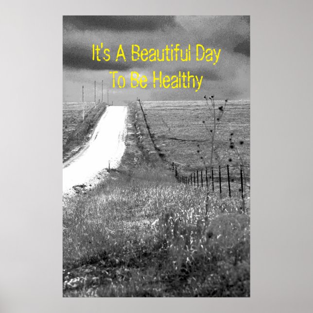 Be Happy, Healthy Recovery Poster (Front)