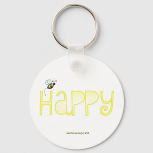 Be Happy Keychain