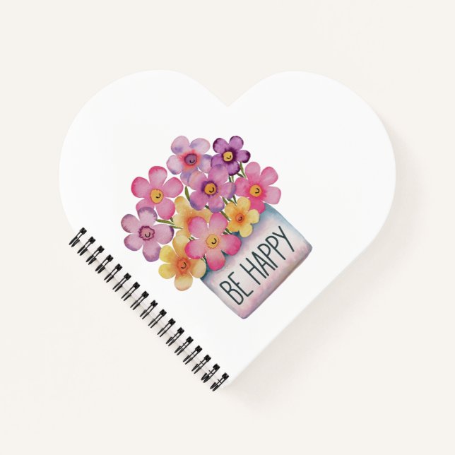 Be Happy Notebook (Front)