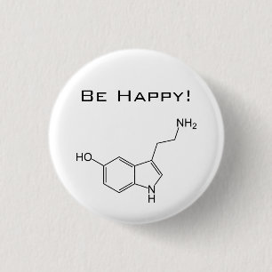 Be Happy! Serotonin Button