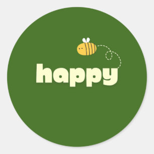 be happy Stickers