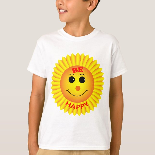Be Happy T-Shirt (Front)