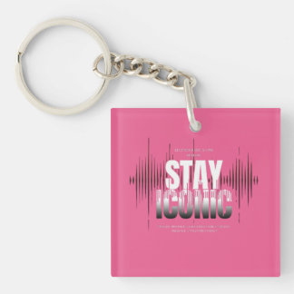 Be Iconic Keychain