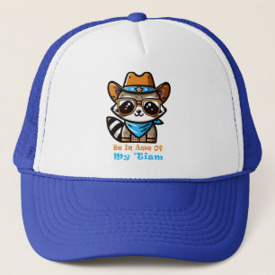 Be In Awe Of My 'Tism - Cute Raccoon Funny Autism Trucker Hat