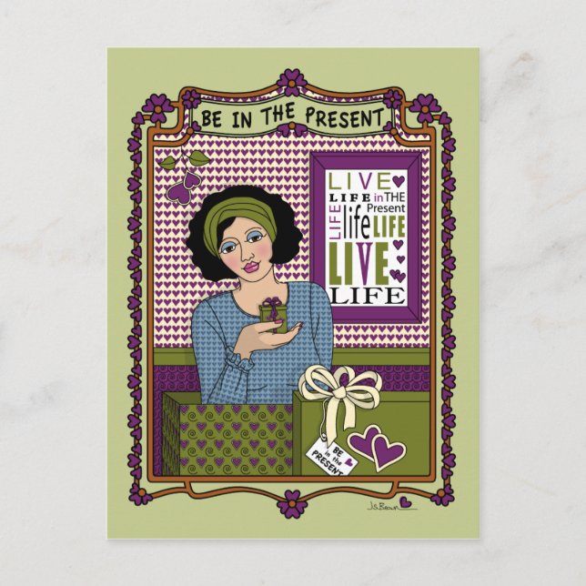 Be in the Present_A_ Postcard (Front)