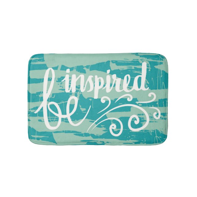 Be Inspired Bath Mat (Front)