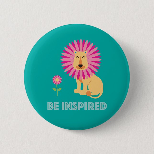 Be Inspired Button (Front)