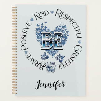 "BE Inspired Planner Inspirational Motivational