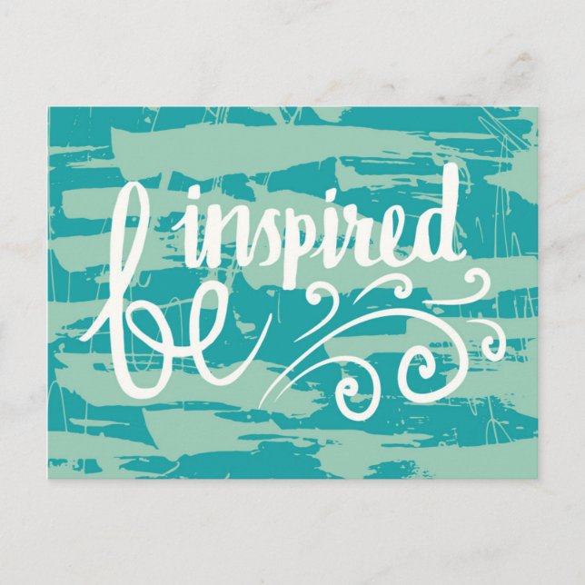Be Inspired Postcard (Front)