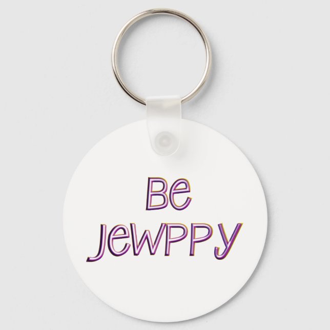 Be Jewppy Keychain (Front)