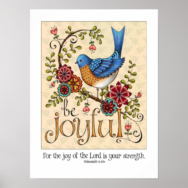 Be Joyful - Fine Art Print (Front)
